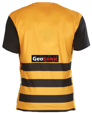 Alloa Home Shirt - 21/22 Season Amber/Black